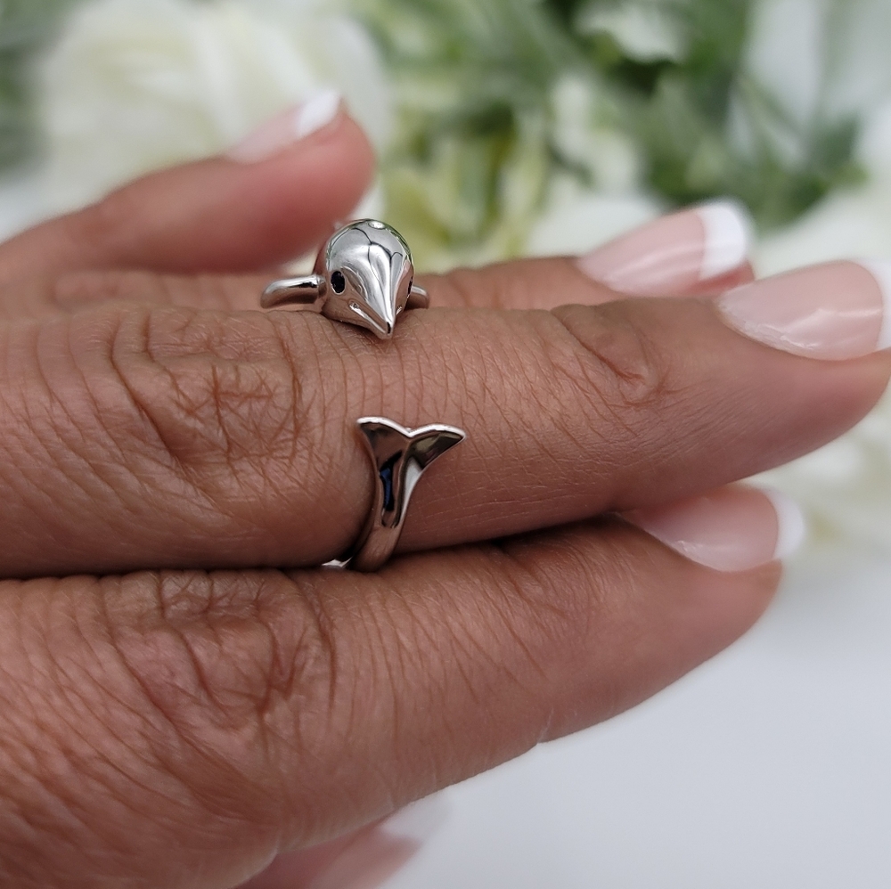 🥰 ADJUSTABLE DOLPHIN RING - Picture 12 of 16